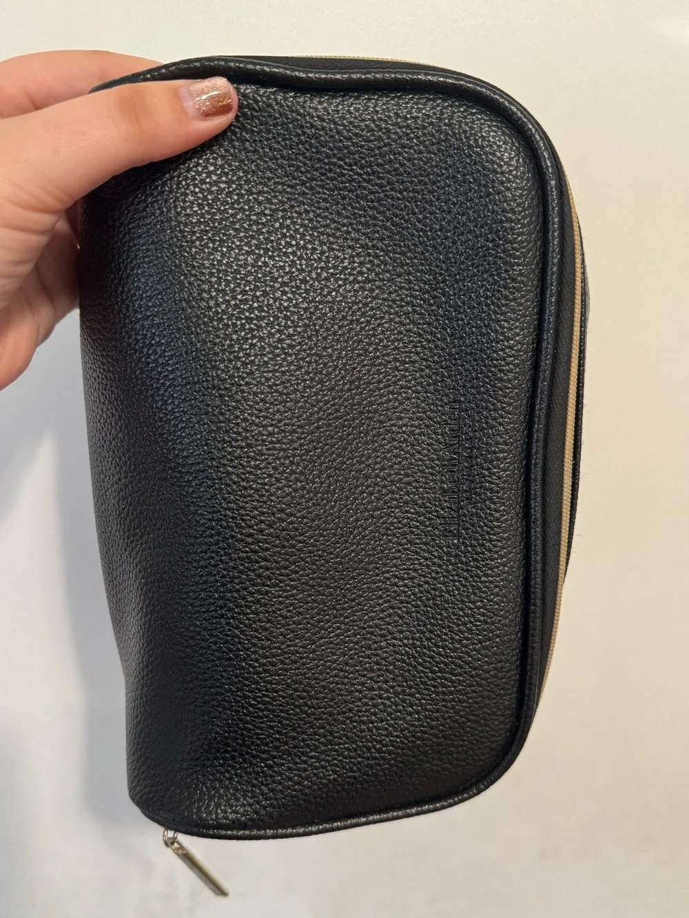 Elizabeth Arden Black Leather Bag